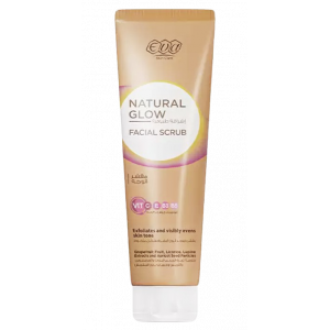 EVA SKIN CARE NATURAL GLOW FACIAL SCRUB WITH VITAMINS C, E, B3 & B5 100 ML